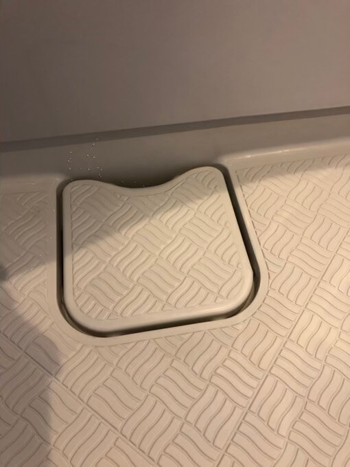 トクラスシステムバスの排水溝のふた