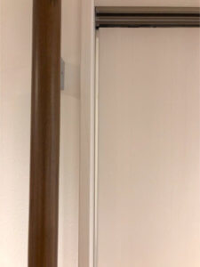 引き戸建具の隙間