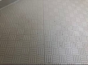 掃除をサボったお風呂の床はカビだらけ