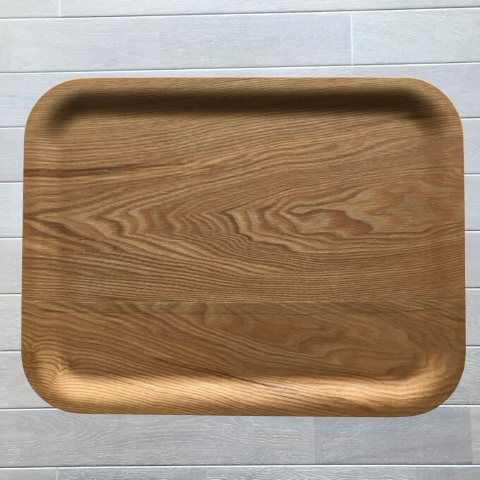無印良品木製トレー タモ材