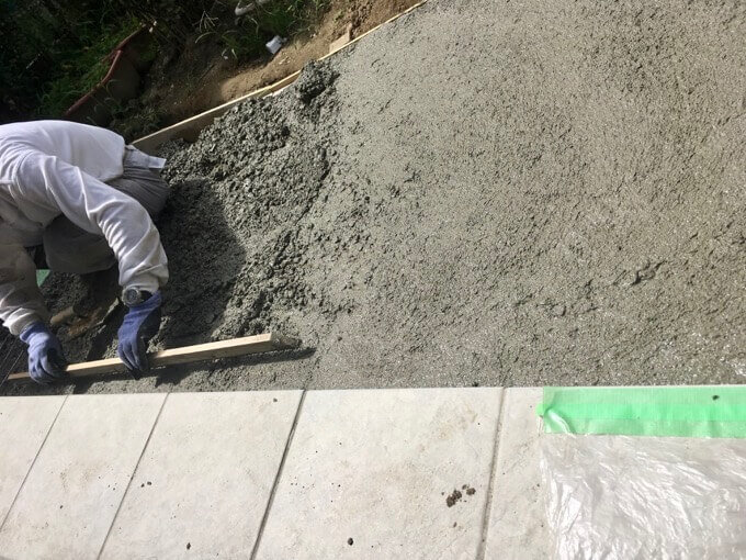 外構工事の様子②