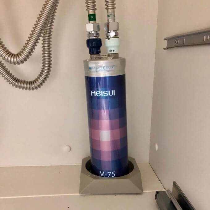 浄水器カートリッジ交換方法