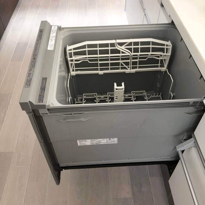 パナソニックキッチンの食洗機は標準で深型