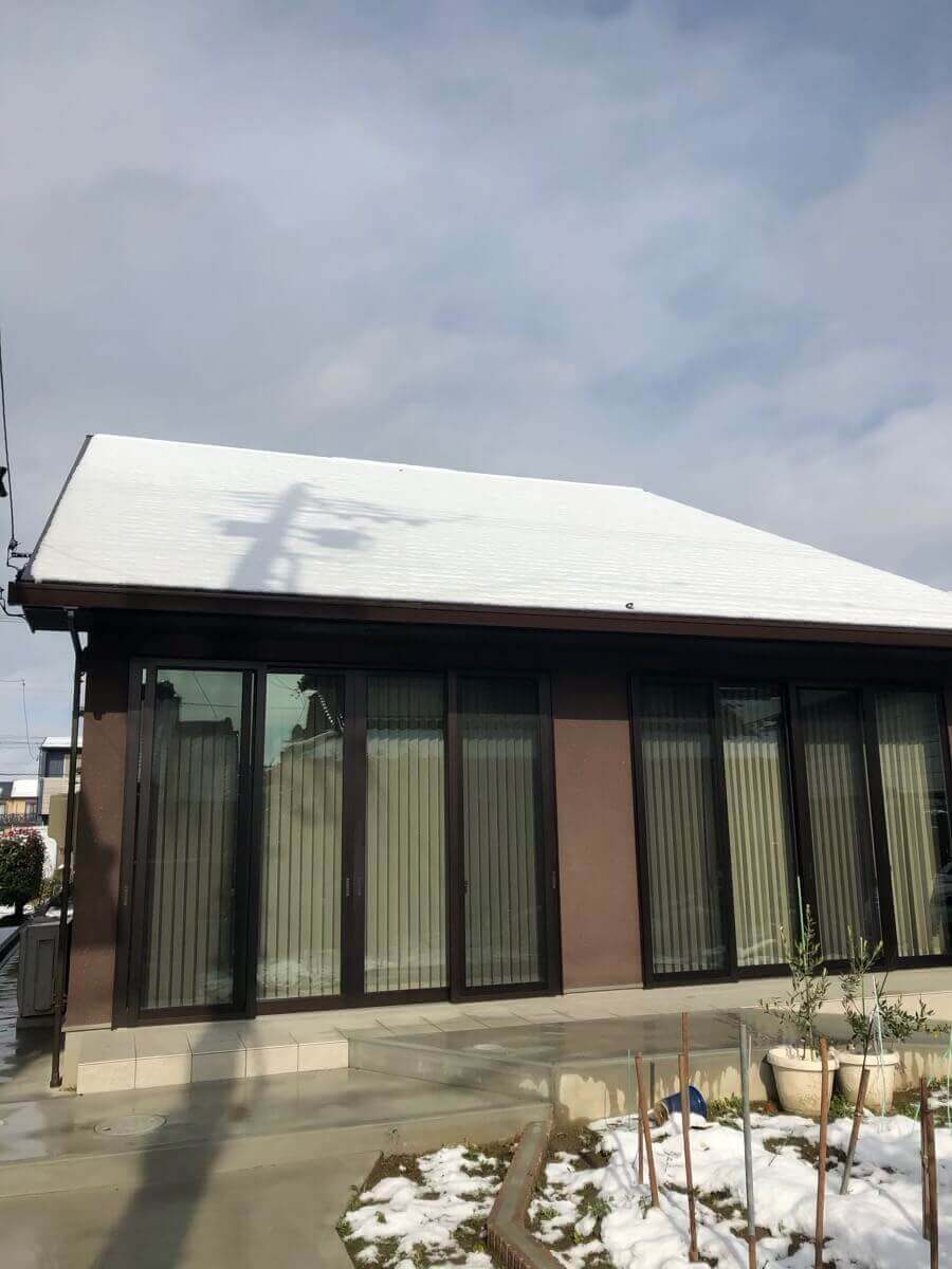 住友林業の平屋グランドライフWEB内覧会写真3雪