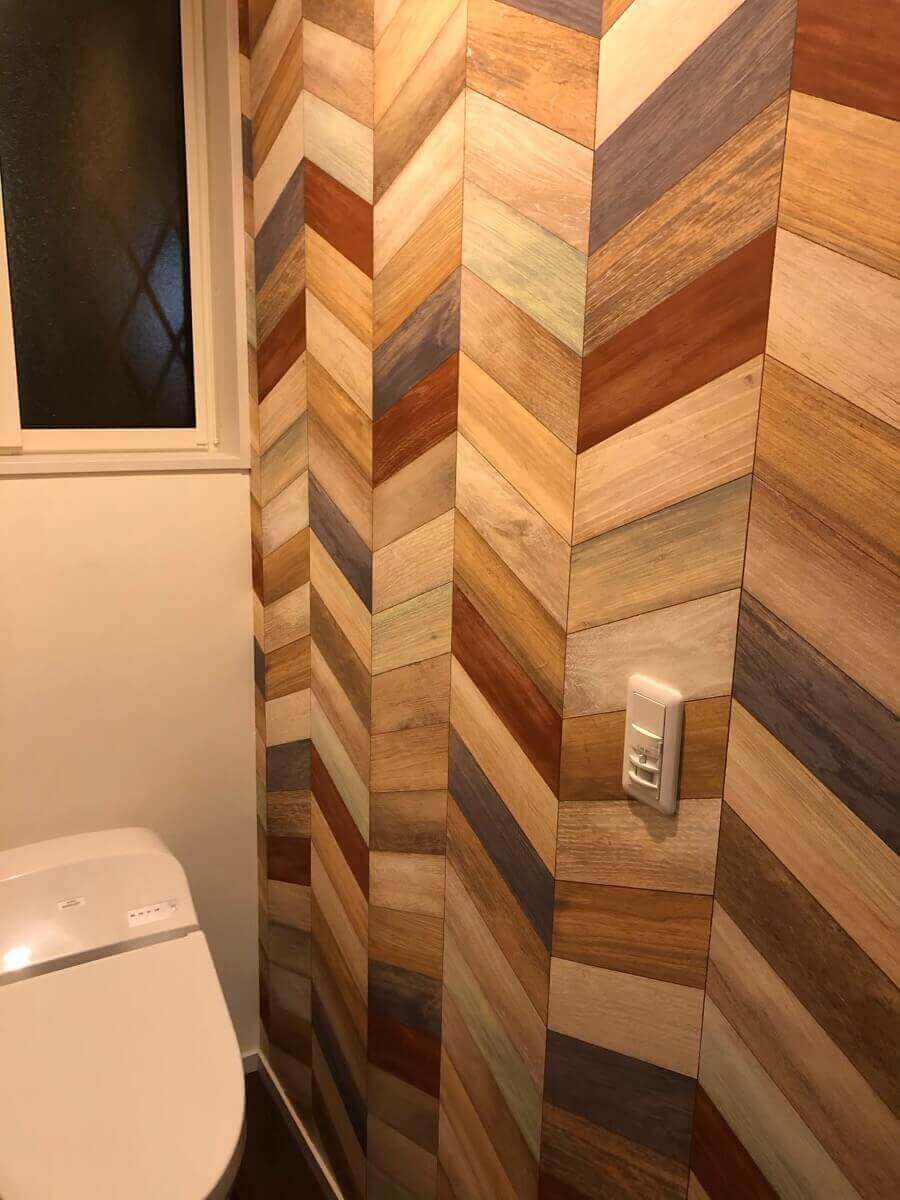 住友林業の平屋グランドライフWEB内覧会写真アクセントクロス