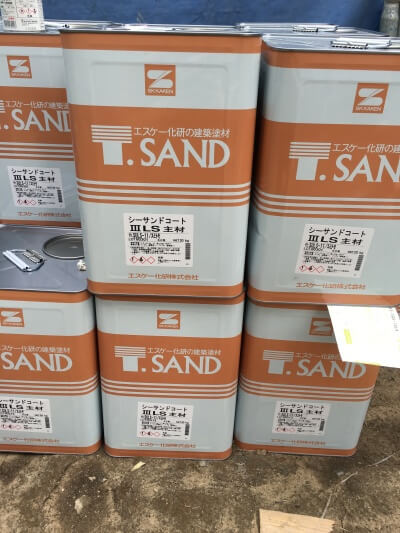 シーサンドコートはエスケー化研の商品という写真